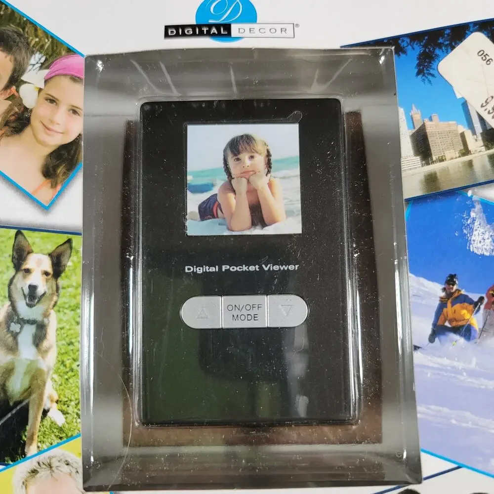 Digital decor Digital Pocket Viewer for your pocket wallet or purse